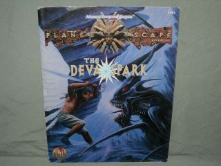 Ad&d 2nd Ed Planescape Adventure - The Deva Spark (hard To Find And Exc)