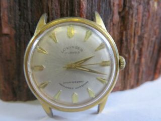 Vintage Lowinger 17 Jewel Mens Automatic Watch Runs Pw