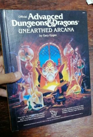 Tsr Ad&d 1st Ed Unearthed Arcana Vg,