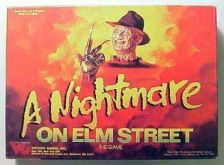 Victory Boardgame Nightmare On Elm Street,  A Fair
