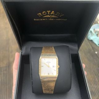 Boxed Rotary Mens Quartz Watch With Date 4106
