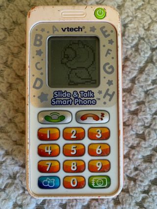 Vtech Slide & Talk Smart Phone Educational Toddler Toy Great