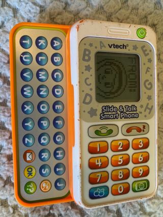 Vtech Slide & Talk Smart Phone Educational Toddler Toy Great 2