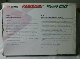 Vintage 1996 Saitek Talking Coach Kasparov Talking Chess Computer 2