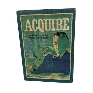 Acquire 3 - M Game Of High Adventure In The World Of High Finance 1968 Ex Complete
