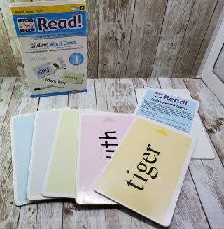 Your Baby Can Read Sliding Word Cards W/ Wipe Word Card Level 1