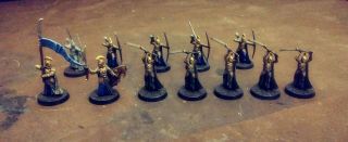 Gw Lotr Middle Earth Sbg Rivendell Elf Command,  Warriors Of The Last Alliance
