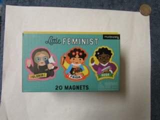 Little Feminist Box Of Magnets By Galison Mudpuppy