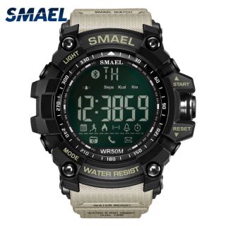 SMAEL gift fashion BLUETOOTH smart sports waterproof wrist watch mens/womens 3
