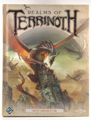 Realms Of Terrinoth Setting For Genesys Rpg Tim Cox,  Et Al Fantasy Flight