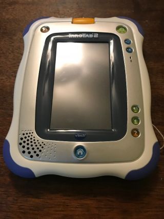 Vtech Innotab 2 Blue Kids Electronic Learning Tablet With Hello Kitty