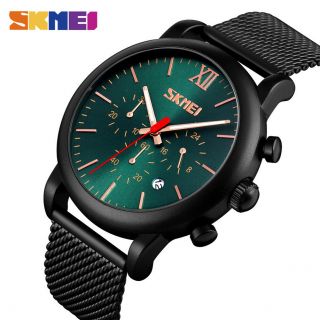 Skmei Quartz Watches For Men Women Fashion Waterproof Stopwatch Auto Date 9203