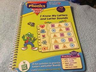 Leap Frog I Know My Letters And Sounds Leap 1 Preschool Grade 1 Leap Pad