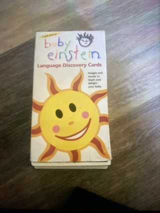 Baby Einstein Language Discovery Cards 28 Ct