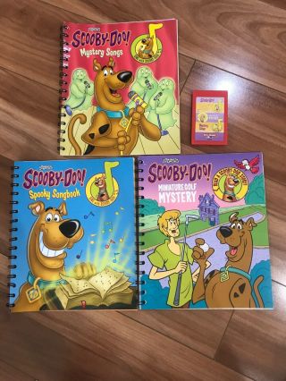 Scooby - Doo Story Reader Storybook 3 Books & Cartridges