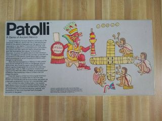 Patolli - A Game Of Ancient Mexico - Vintage 1980 - Complete,  Great Shape