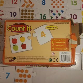 Clever Kids Match and Learn Count it Puzzle Game for ages 3 and up 3