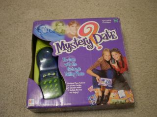 Mystery Date Electronic Talking Phone Game Complete Milton Bradley - Phone