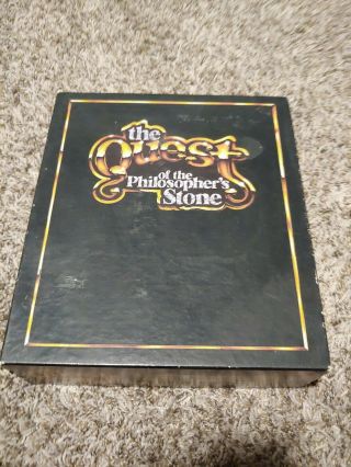 The Quest of the Philosopher ' s Stone (1986) Board Game 1st Edition COMPLETE 2