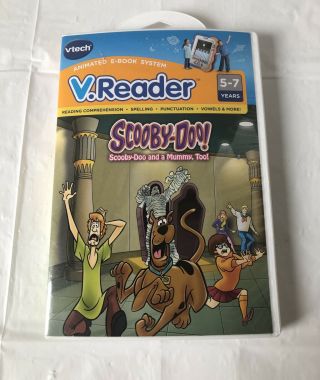 Vtech - V.  Reader - Scooby - Doo: Scooby - Doo And A Mummy,  Too Cartridge