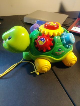 Vtech Roll And Learn Turtle Pull Along Electronic Musical Learning Toy 1431