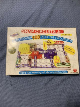 Snap Circuits Jr.  Build Over 100 Projects/experiments - Complete - Box Zz