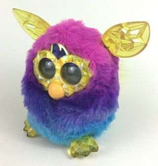 Furby Boom Crystal Series Interactive Toy Pet Hasbro 2012 With Batteries