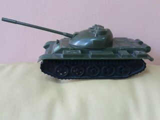 Vintage Tank 70s Poland Palart Wroclaw Plastic Toy Soviet Russian T - 55 1/32