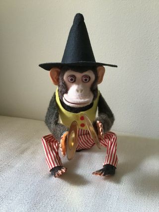 Halloween Vintage Daishin Jolly Chimp Toy Story,  Well,  With Hats