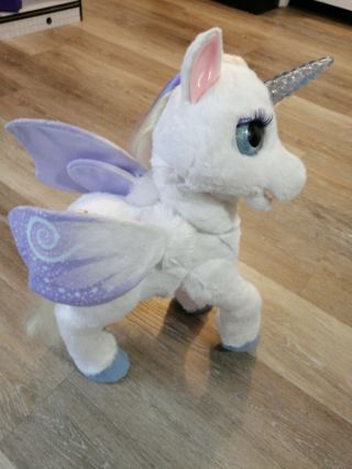 FurReal Friends StarLily,  My Magical Unicorn With Strawberry 3