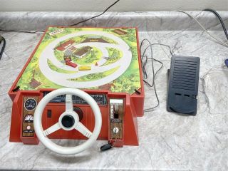Vintage Schaper U - Drive - It Sports Rally Table Top Magnetic Driving Game