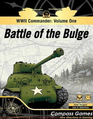 Battle Of The Bulge: World War Ii Commander: Volume One (compass Games)
