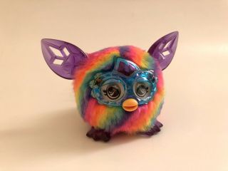 Hasbro Mini Rainbow Furby Furbling Crystal Series Electronic