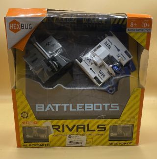 Hexbug Battlebots Rivals 4.  0 (blacksmith And Bite Force) Toy Kids Battle Bot Hex