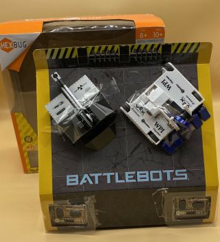 HEXBUG BattleBots Rivals 4.  0 (Blacksmith and Bite Force) Toy Kids Battle Bot Hex 3