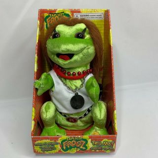 Gemmy Explicit Frogz Animated Singing Frog Sings Redneck Woman Rare