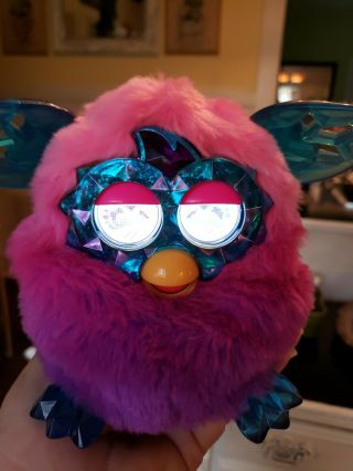 Furby Boom Crystal Series Talking Toy Hasbro Pink Purple Blue Ombre