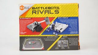 HEXBUG BattleBots Rivals (Blacksmith and Bite Force) Toy Kids Battle Bot Hex 2