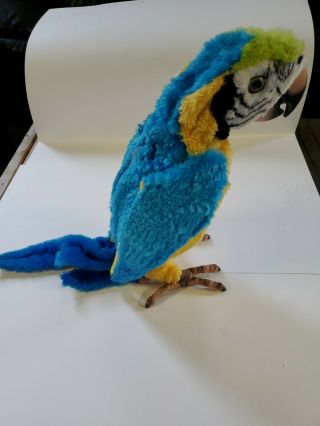 Furreal Friends Squawkers Mccaw Talking Parrot Hasbro Rare Bird Only