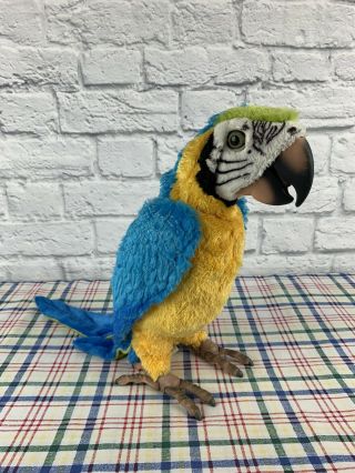 2006 Hasbro Furreal Friends Squawkers Mccaw Talking Parrot (bird Only)