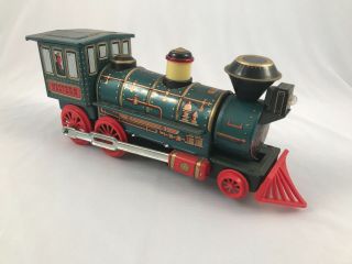 Vintage Collectible Western Locomotive Tin Train Modern Toys Japan Rare Type