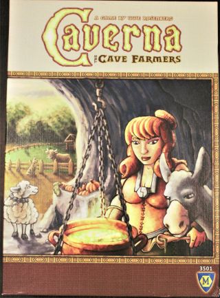 Caverna The Cave Farmers - Board Game By Uwe Rosenberg - 1 - 7 Players