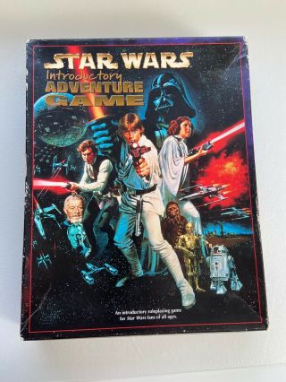 Star Wars Introductory Adventure Game - Rpg - West End Games 1997 Complete