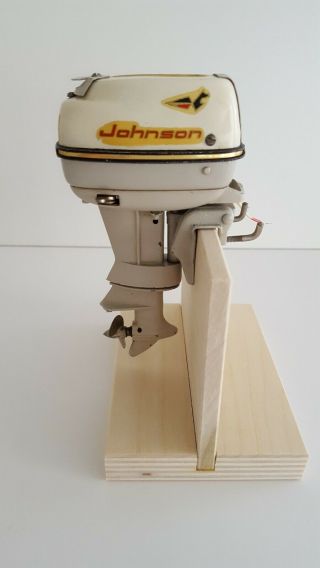 Vintage 1962 K&o Johnson 40 Hp " 4 Star " Toy Outboard Motor,  Very Rare