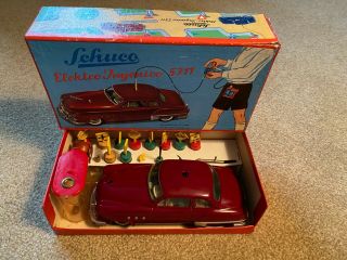 1950 Vintage Schuco 5311 Elektro Ingenico Battery Operated Car Boxed - Red