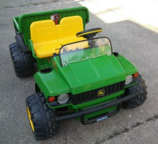 Peg Perego John Deere Gator 12v Hpx 4x4 Green Ride - On Vehicle/jeep Kids Children