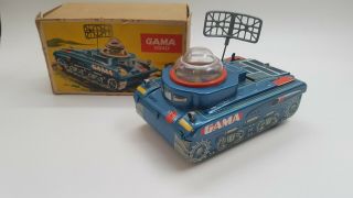 Tin Toy Gama 9940 Planet Explorer Space Ship - Box