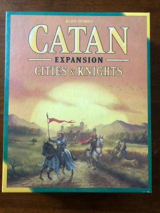 Settlers Of Catan Cities And Knights Expansion Only Once