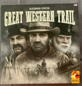 Great Western Trail Board Game - Stronghold Games.  Played Twice.