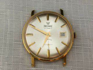 Precimax Peseux 336 N 17 Jewels Vintage Mechanical Watch Parts / Repair